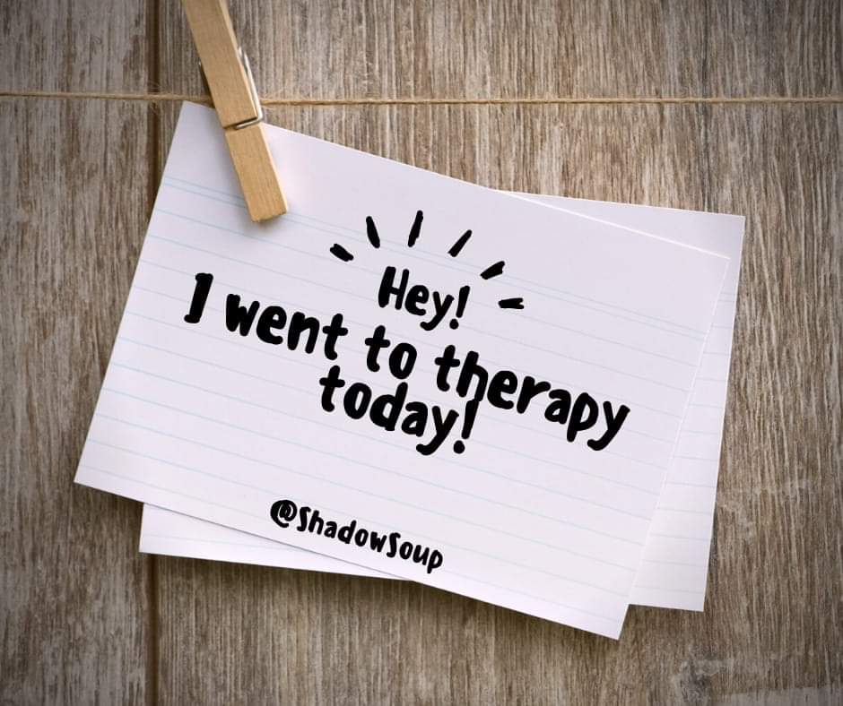 I Went to Therapy Today&nbsp;💙